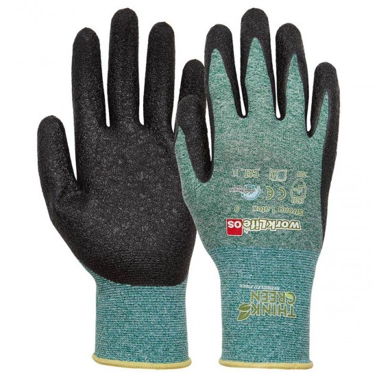 OS Think Green Strong Latex Handschuhe