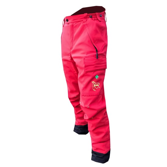 Francital Everest R Green Impact Pantalon anti-coupure rouge